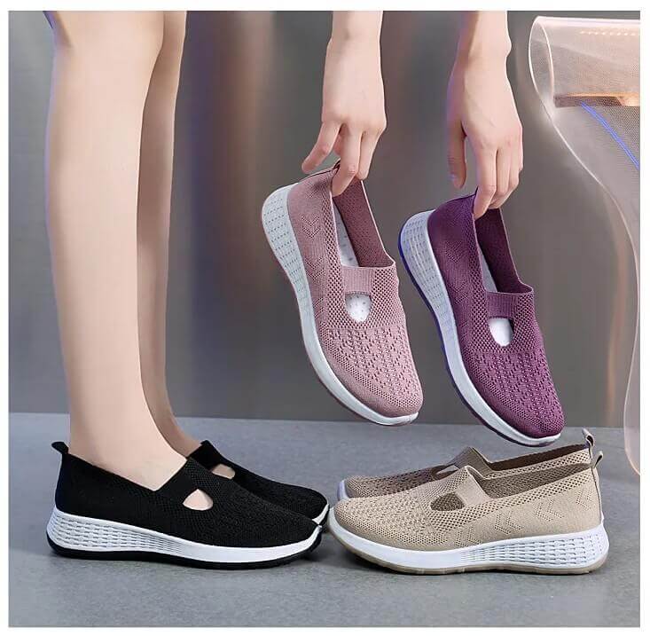 Zapatos Informales Ortopédicos de Suela Blanda Transpirable