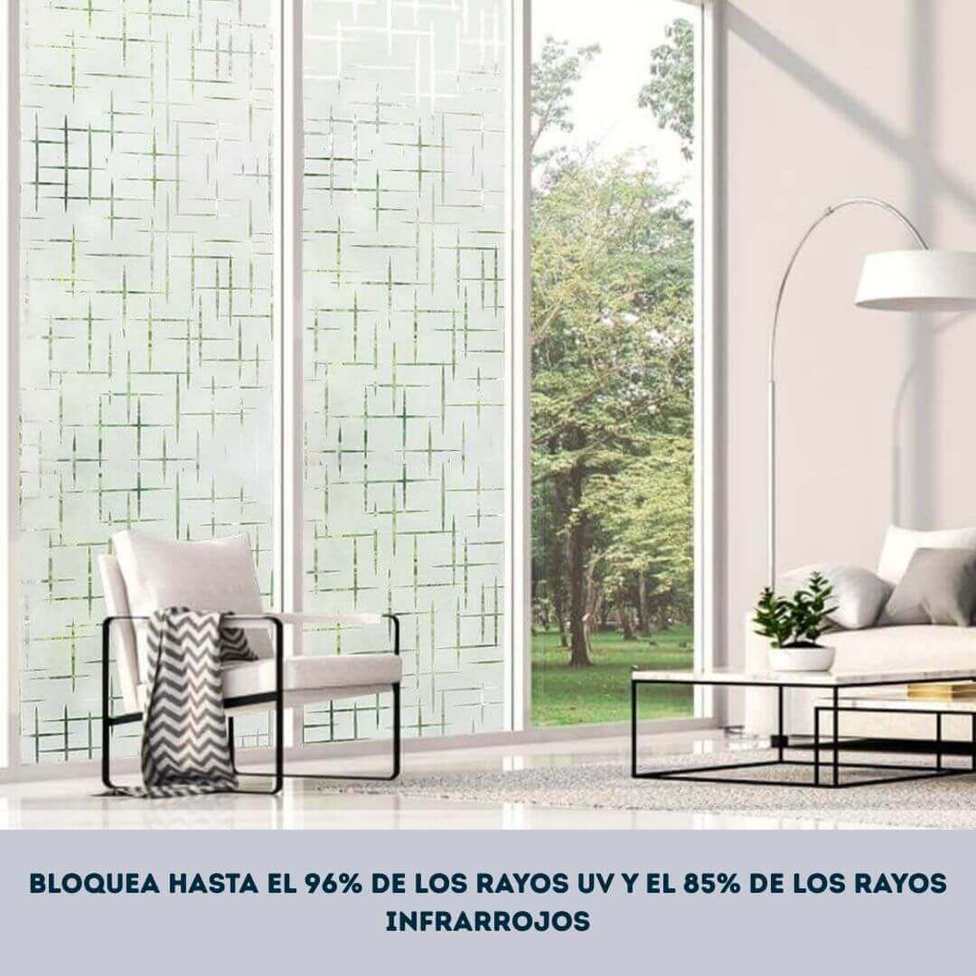 LÁMINAS DECORATIVAS EMPAVONADOS PARA VIDRIOS Y VENTANAS 😎🔥
