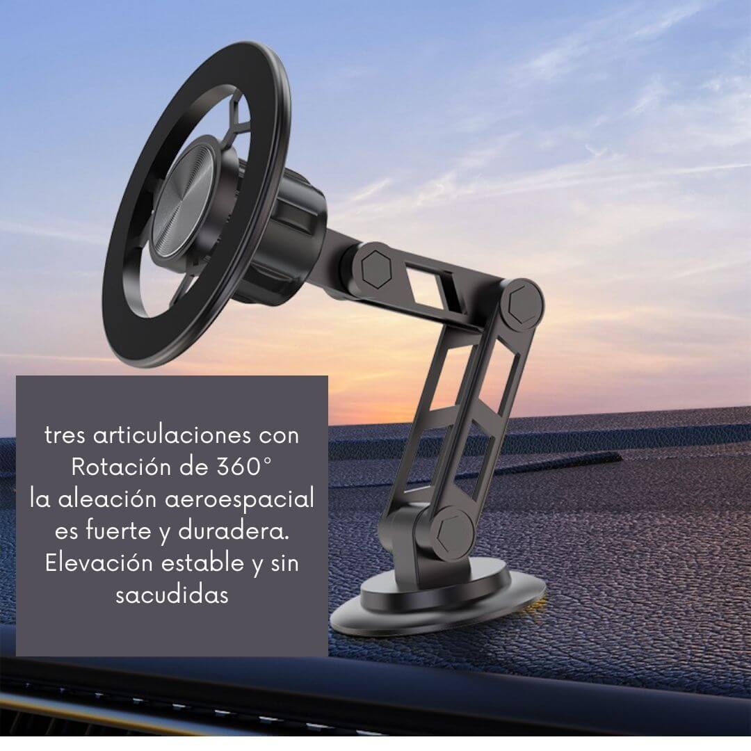 📌SOPORTE DE CELULAR MAGNÉTICO DE METAL PARA COCHE!! 🧲🚘