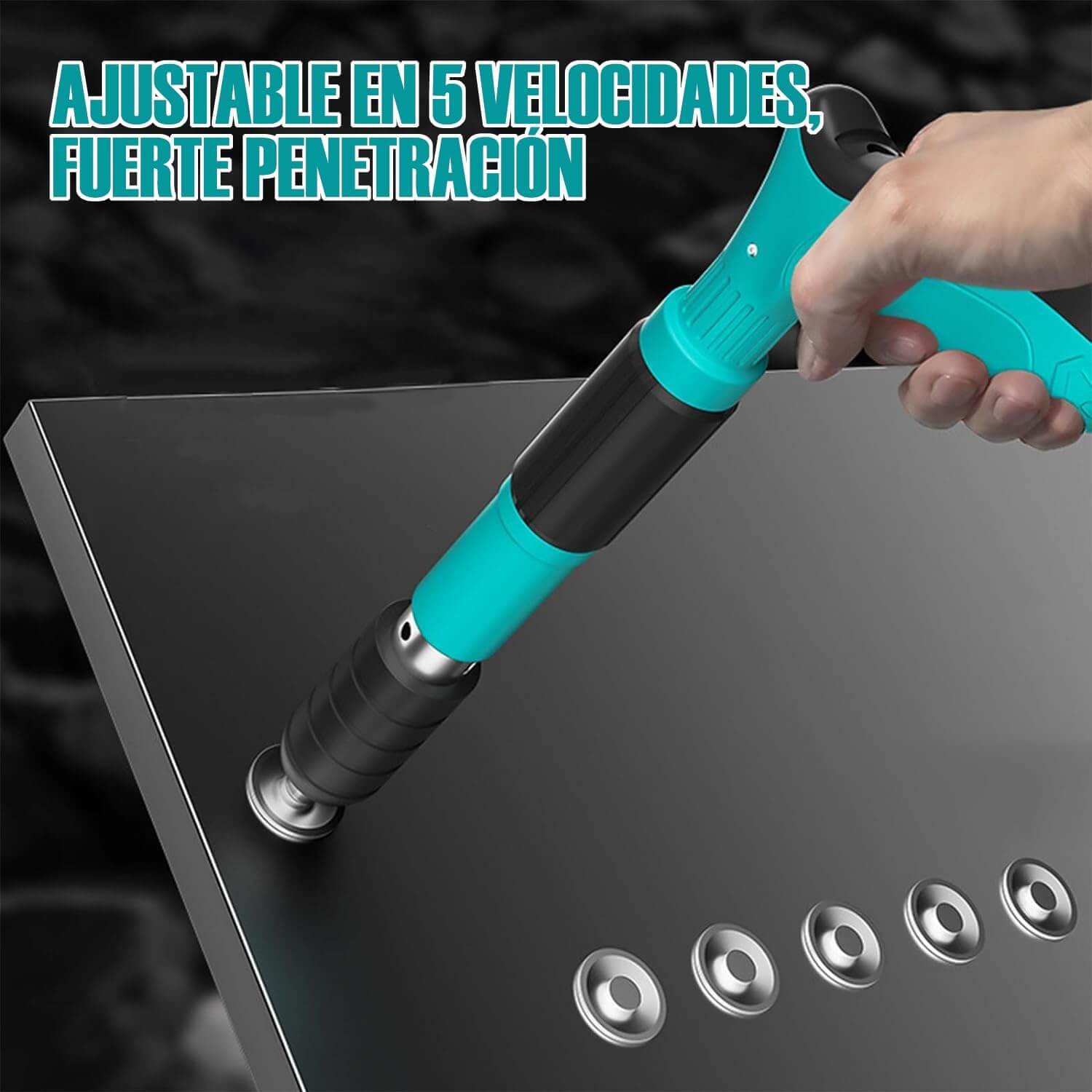 📌PISTOLA PROFESIONAL + 50 CLAVOS DE REGALO !!!😱⏱️💣🛒