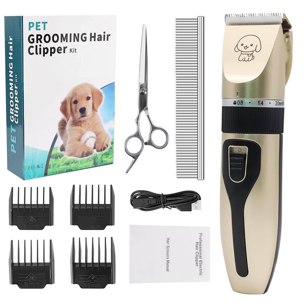 KIT DE MÁQUINA DE CORTAPELOS PARA MASCOTAS!!🐩🐕‍🦺🐈🤗