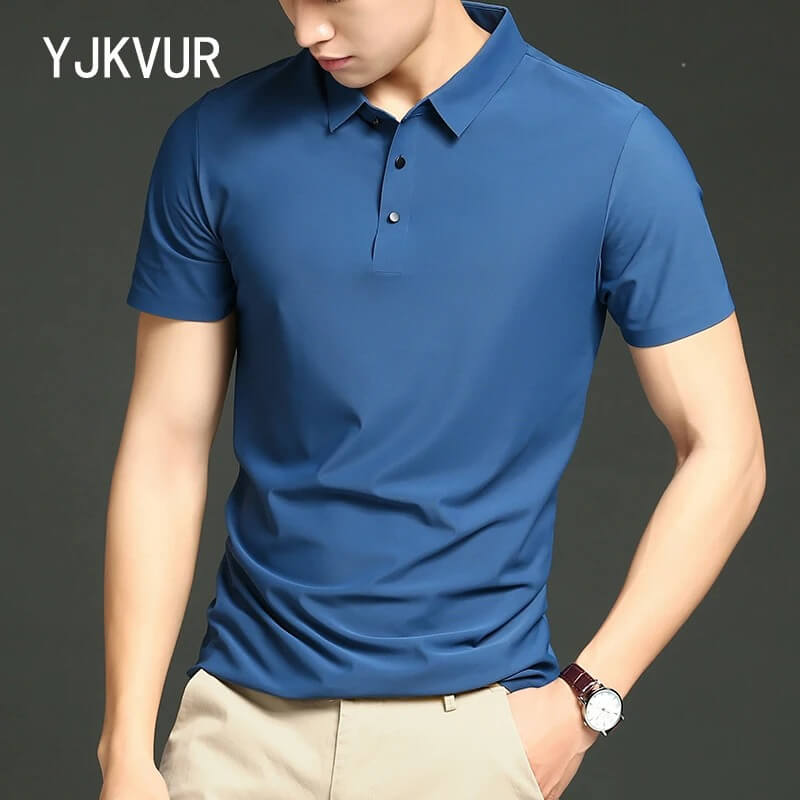 POLO CAMISERO DE BAMBU ANTITRANSPIRABLE 👕