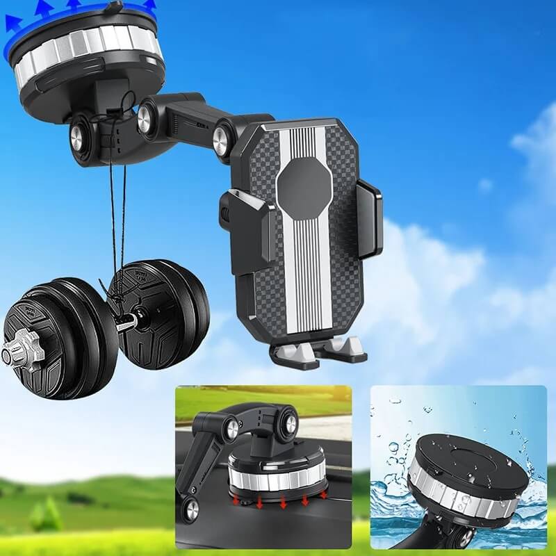 📌SOPORTE PARA CELULAR TABLERO TIPO VENTOSA  360º UNIVERSAL 🚘