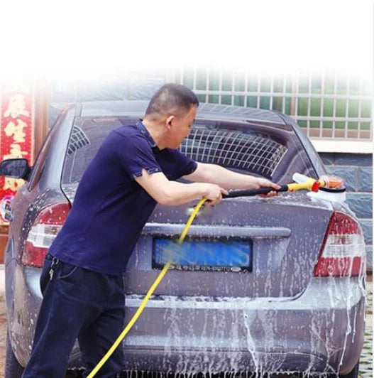 ✅CEPILLO GIRATORIO DE ALTA PRESIÓN PARA LAVADO DE CARROS 💦🚗