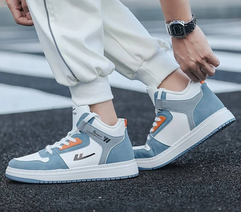 ZAPATOS DEPORTIVOS DE CAÑA ALTA, TRANSPIRABLE 👟🤩